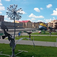 Armenien Skulpturenpark Eriwan