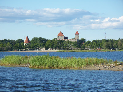 Blick auf Kuressaare Saaremaa 