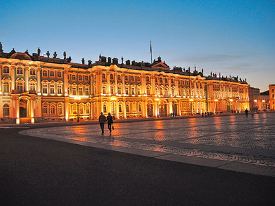 Schlossplatz und Winterpalast